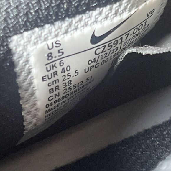 Nike Womens Sz 8.5 Hyperdiamond 4 Elite Low Black Gray Softball Cleats NEW - Picture 12 of 12